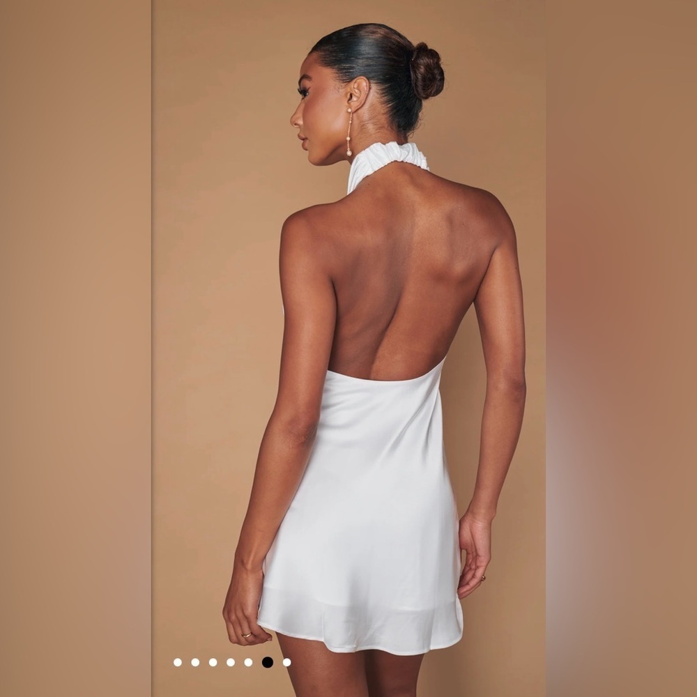SHOW ME YOUR MUMU Jasmine Halter Mini Dress - Picture 5 of 5